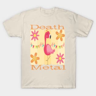 Flamingo Death Metal T-Shirt